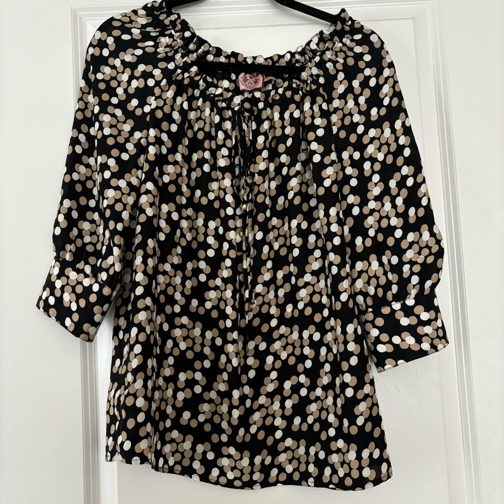 Juicy Couture Polka Dot Shirt